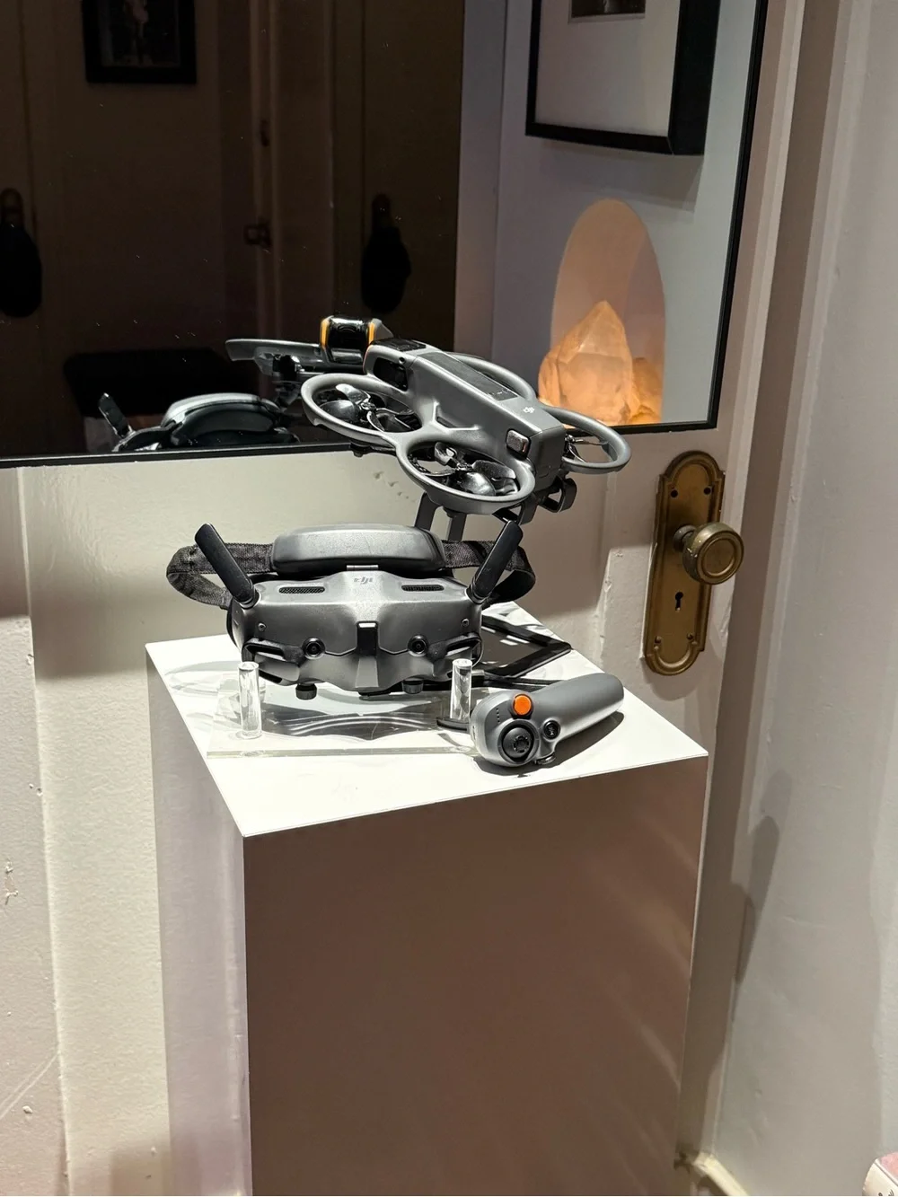 DJI Gray Drone Controller and Headset Accessory Kit